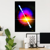 Gamma Ray Burst Poster (Thuiskantoor)