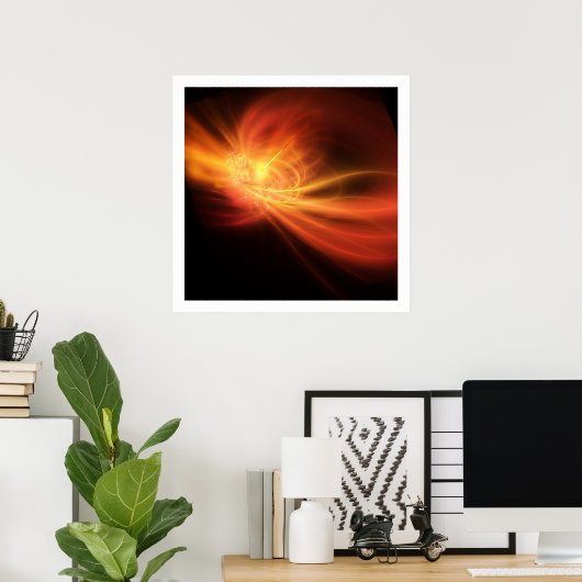 GAMMA RAY BURST PRINT (Thuiskantoor)