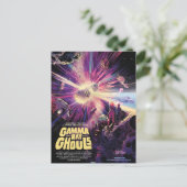 Gamma Ray Burst Pulsars Kilonova kosmische botsing Briefkaart (Staand voorkant)