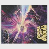 Gamma Ray Burst Pulsars Kilonova kosmische botsing Cadeaupapier (Vlak)