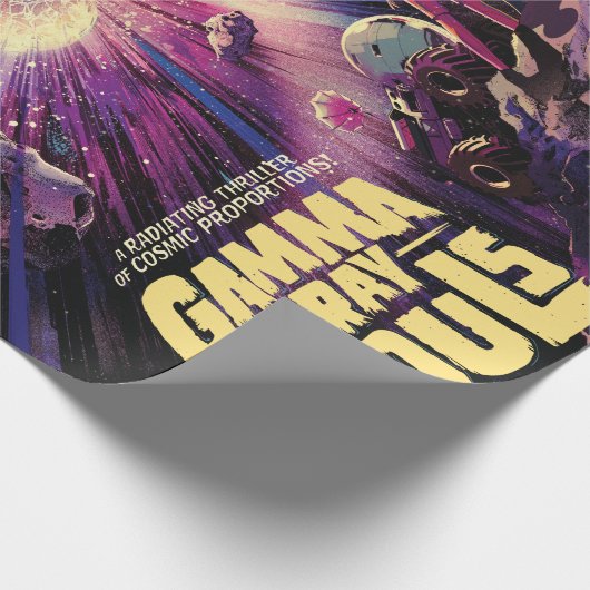 Gamma Ray Burst Pulsars Kilonova kosmische botsing Cadeaupapier (Hoek)