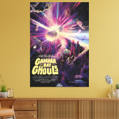 Gamma Ray Burst Pulsars Kilonova kosmische botsing Canvas Afdruk (Insitu (Woonkamer))