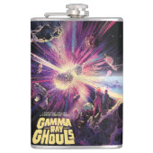 Gamma Ray Burst Pulsars Kilonova kosmische botsing Heupfles (Voorkant)