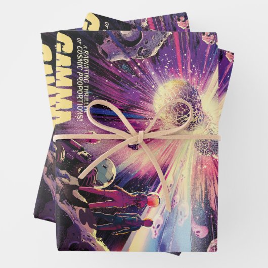 Gamma Ray Burst Pulsars Kilonova kosmische botsing Inpakpapier Vel (In situ)