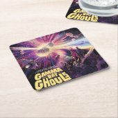 Gamma Ray Burst Pulsars Kilonova kosmische botsing Kartonnen Onderzetters (Schuin)