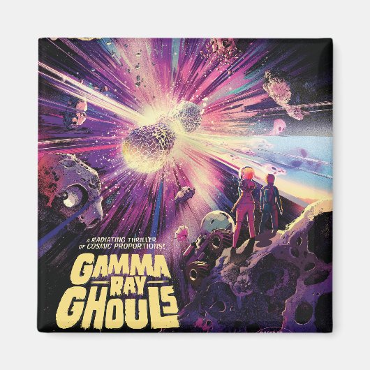 Gamma Ray Burst Pulsars Kilonova kosmische botsing Magneet (Voorkant)