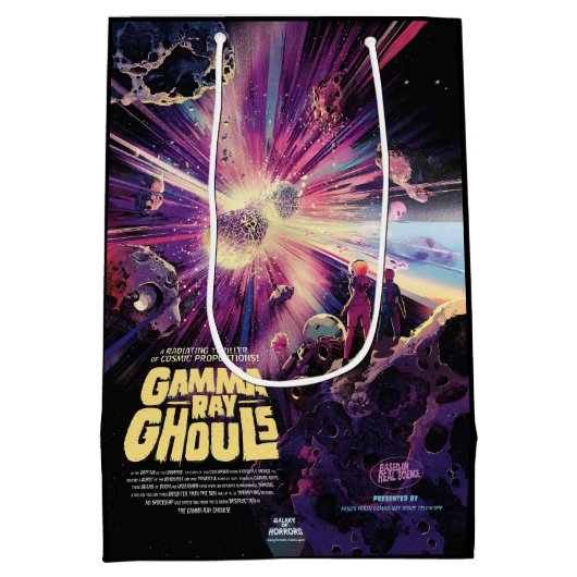 Gamma Ray Burst Pulsars Kilonova kosmische botsing Medium Cadeauzakje (Achterkant)