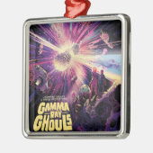 Gamma Ray Burst Pulsars Kilonova kosmische botsing Metalen Ornament (Links)