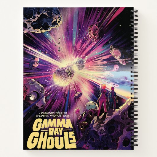 Gamma Ray Burst Pulsars Kilonova kosmische botsing Notitieboek (Achterkant)