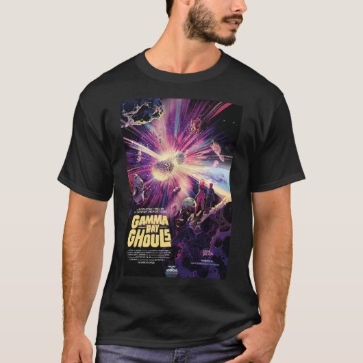 Gamma Ray Burst Pulsars Kilonova kosmische botsing T-shirt (Voorkant)