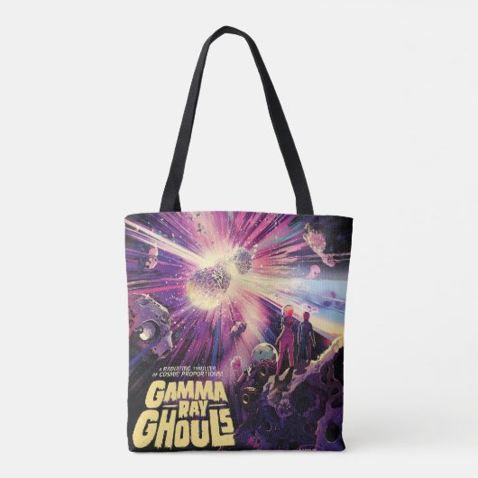 Gamma Ray Burst Pulsars Kilonova kosmische botsing Tote Bag (Achterkant)