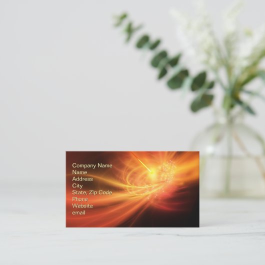 Gamma Ray Burst Visitekaartje (Staand voorkant)