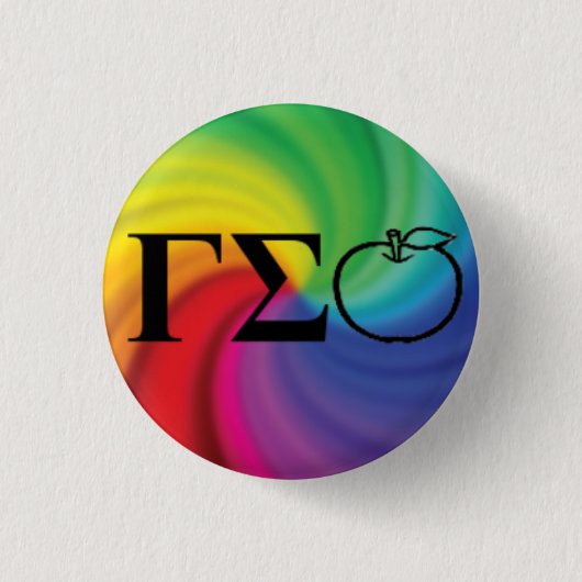 Gamma Sigma Apples Button (Voorkant)