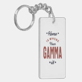 Gamma Sleutelhanger (Voorkant Links)