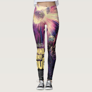 Gamma Stralingsuitbarsting Pulsars Kilonova Kosmis Leggings