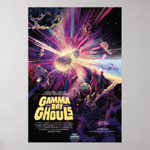 Gamma Stralingsuitbarsting Pulsars Kilonova Kosmis Poster