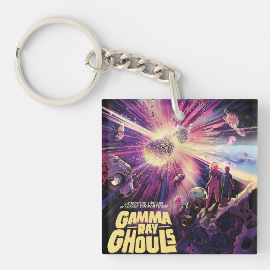 Gamma Stralingsuitbarsting Pulsars Kilonova Kosmis Sleutelhanger (voorkant)