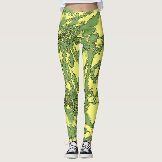 Gamma-uitbarsting Leggings (Voorkant)