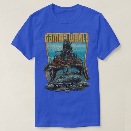 Gamma Wereld 1978 T-shirt (Design voorkant)