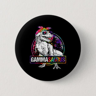 Gammasaurus Dinosaur Gamma Saurus Familie Matching Ronde Button 5,7 Cm