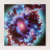 Gammastraal barst de helderste explosie in het uni legpuzzel (Verticaal)