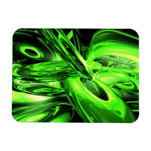 Gammastraling Abstracte grote magneet (Horizontaal)