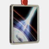 Gammastraling in Galactic Nuclei 2 Metalen Ornament (Rechts)