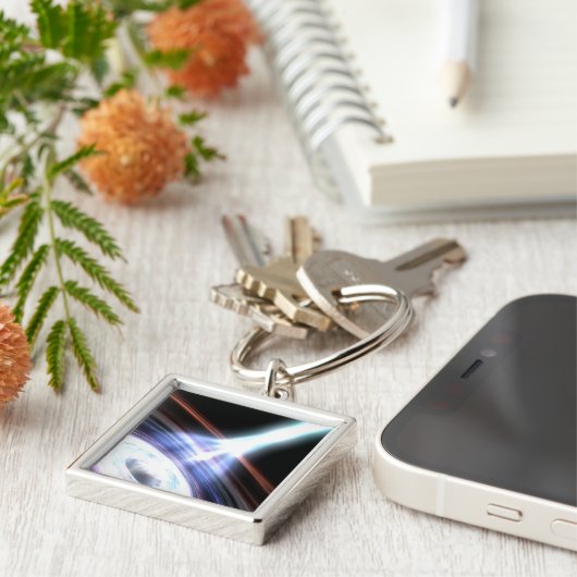 Gammastraling in Galactic Nuclei 2 Sleutelhanger (Zijkant)