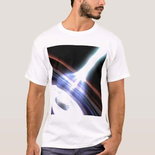 Gammastraling in Galactic Nuclei 2 T-shirt (Voorkant)