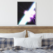 Gammastraling in Galactic Nuclei 3 Canvas Afdruk (Insitu (Slaapkamer))