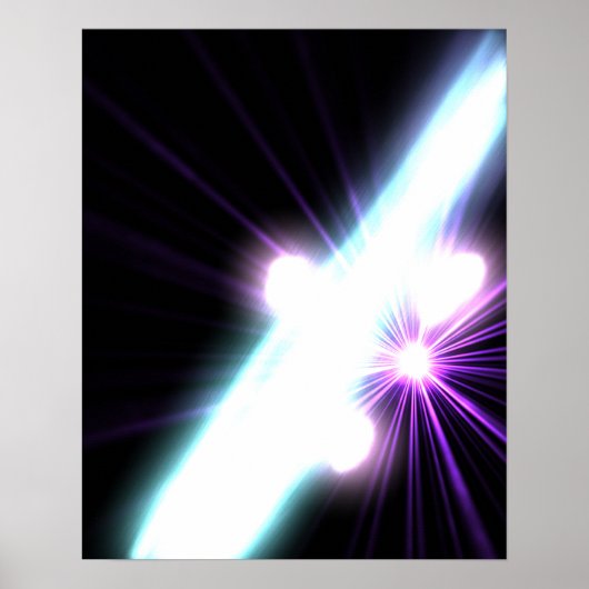 Gammastraling in Galactic Nuclei 3 Poster (Voorkant)