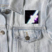 Gammastraling in Galactic Nuclei 3 Vierkante Button 5,1 Cm (In situ)