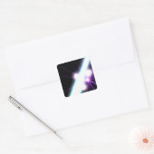 Gammastraling in Galactic Nuclei 3 Vierkante Sticker (Envelop)