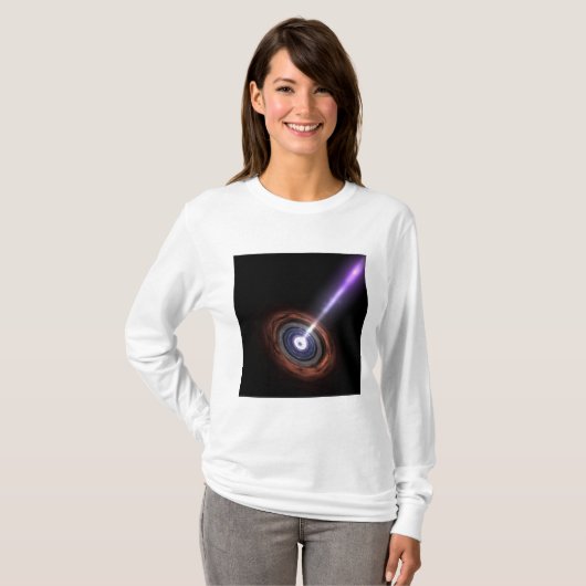 Gammastraling in Galactic Nuclei T-shirt (Voorkant volledig)