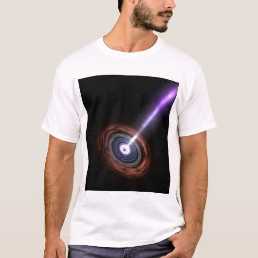Gammastraling in Galactic Nuclei T-shirt (Voorkant)