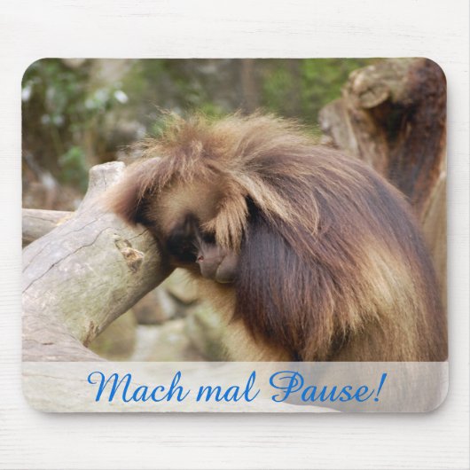 Gammelaffe muismat (Voorkant)