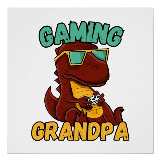 Gammende Opa Perfect Poster (Voorkant)
