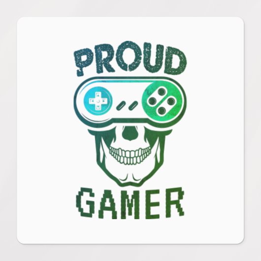 GAMMER PACK LABELS (Design 1)