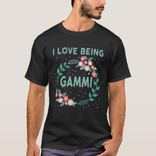 GAMMI T Gift Love is Moederdag Grandmoeder T T-shirt