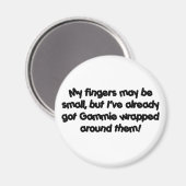 Gammie' is verpakt! magneet (Voorkant / Achterkant)