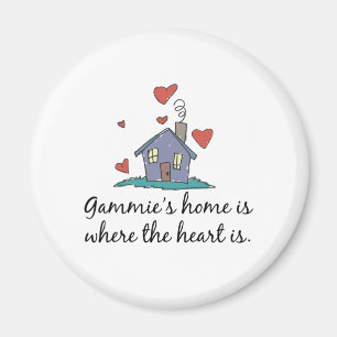 Gammie's Home is waar het hart is Magneet