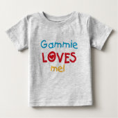 Gammie Loves Me T-shirts en geschenken (Voorkant)