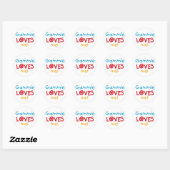 Gammie Loves Me T-shirts en geschenken Ronde Sticker (Vel)