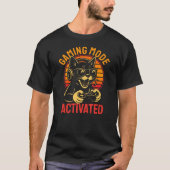 Gammmodus geactiveerd t-shirt (Voorkant)