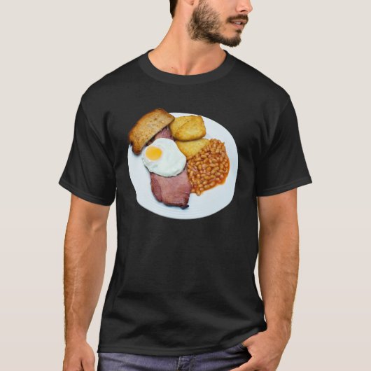Gammon eieren en bonen t-shirt (Voorkant)