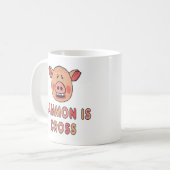 Gammon is een kruis koffiemok (Voorkant links)