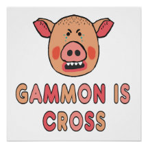 Gammon is een kruis