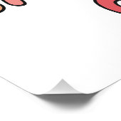 Gammon is een kruis perfect poster (Hoek)