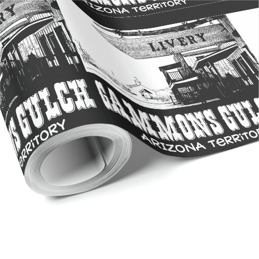 Gammons Gulch Gift Wrapping Paper Cadeaupapier (Rol Hoek)