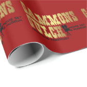 Gammons Gulch Gift Wrapping Paper Cadeaupapier (Rol Hoek)